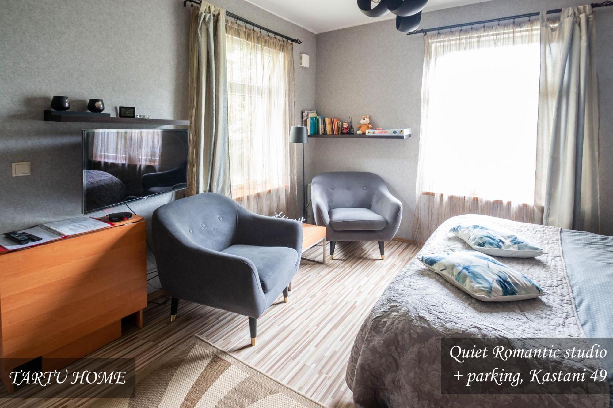Quiet Romantic Studio Plus Parking, Tartu Home Zewnętrze zdjęcie