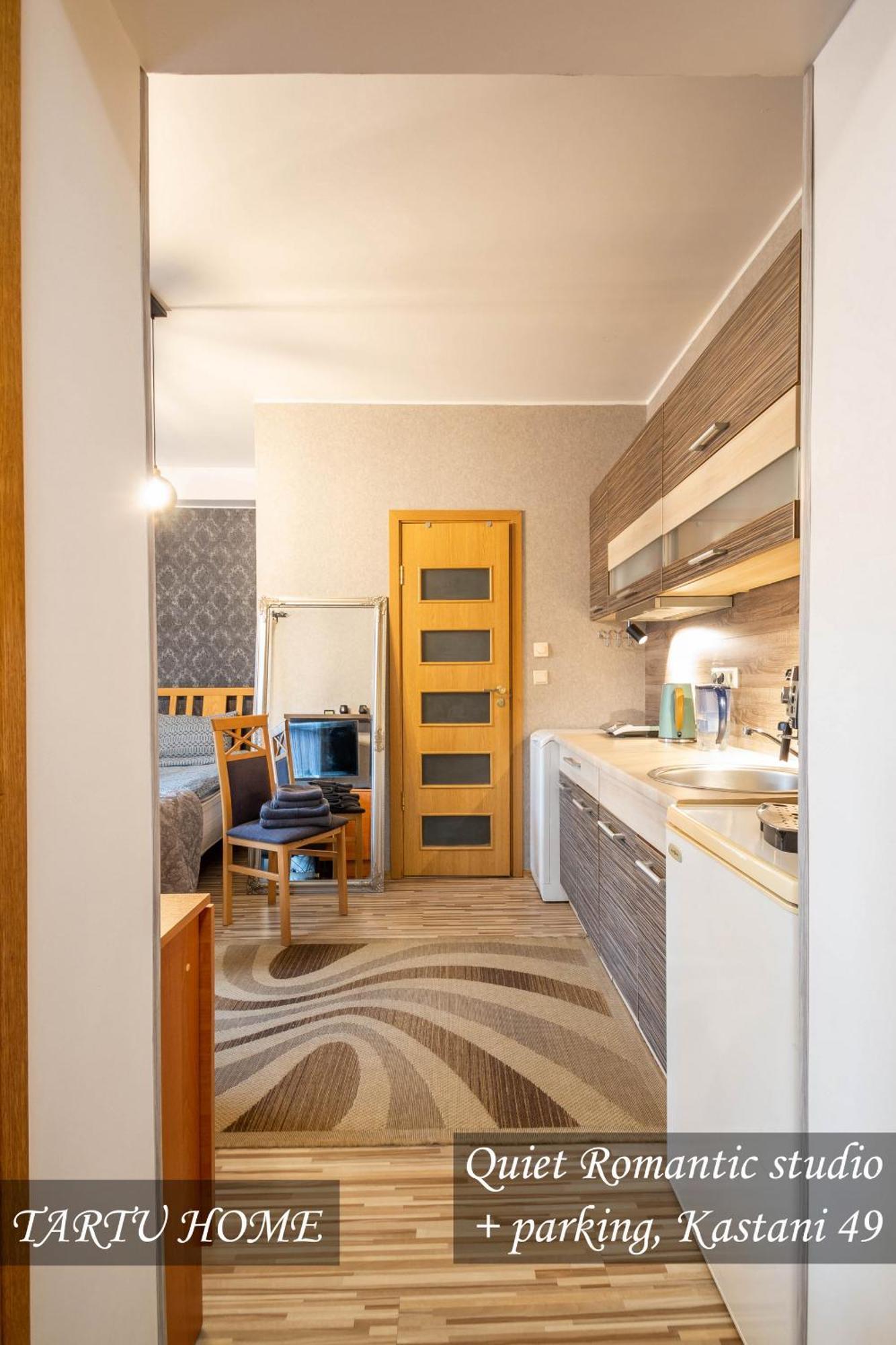 Quiet Romantic Studio Plus Parking, Tartu Home Zewnętrze zdjęcie